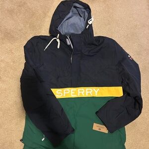 NWT Men’s large Sperry Windbrealer jacket.